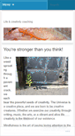 Mobile Screenshot of mindfulcreativity.wordpress.com