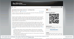 Desktop Screenshot of mikrotekno.wordpress.com