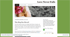 Desktop Screenshot of neverfails.wordpress.com