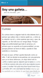 Mobile Screenshot of holasoyunagalleta.wordpress.com
