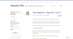 Desktop Screenshot of alameda1976.wordpress.com