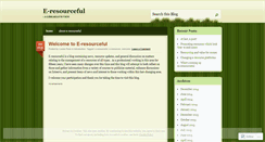 Desktop Screenshot of eresourceful.wordpress.com