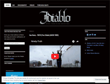 Tablet Screenshot of jdiablo.wordpress.com