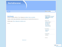 Tablet Screenshot of darkdiocese.wordpress.com