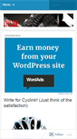 Mobile Screenshot of cyclink.wordpress.com
