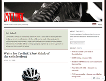 Tablet Screenshot of cyclink.wordpress.com