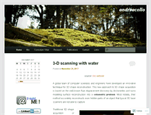 Tablet Screenshot of andreacollo.wordpress.com
