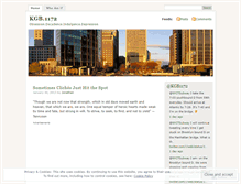 Tablet Screenshot of kgb1172.wordpress.com