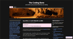 Desktop Screenshot of codingbone.wordpress.com