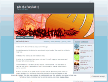 Tablet Screenshot of fairytailblog.wordpress.com