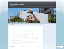 Tablet Screenshot of jasonfullerton.wordpress.com