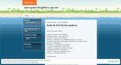 Desktop Screenshot of kodydogtasa.wordpress.com