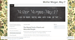 Desktop Screenshot of mothermorgan.wordpress.com