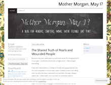 Tablet Screenshot of mothermorgan.wordpress.com