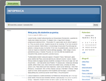 Tablet Screenshot of infopraca.wordpress.com