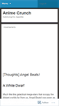Mobile Screenshot of animecrunch.wordpress.com