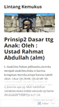 Mobile Screenshot of dymasgalih.wordpress.com