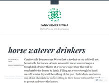 Tablet Screenshot of fannyrmxrffvha.wordpress.com