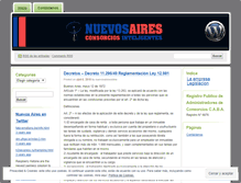 Tablet Screenshot of nuevosairesba.wordpress.com