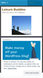 Mobile Screenshot of leisurebuddies.wordpress.com