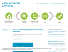 Tablet Screenshot of agileadvisory.wordpress.com