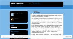 Desktop Screenshot of falcervello.wordpress.com
