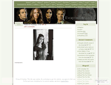 Tablet Screenshot of everythingbloodties.wordpress.com