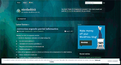 Desktop Screenshot of nicolaskic2.wordpress.com