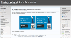 Desktop Screenshot of galerainwater.wordpress.com