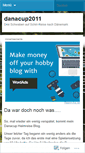 Mobile Screenshot of danacup2011.wordpress.com