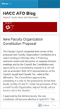 Mobile Screenshot of haccafo.wordpress.com