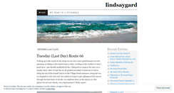 Desktop Screenshot of lindsaygard.wordpress.com