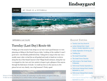 Tablet Screenshot of lindsaygard.wordpress.com