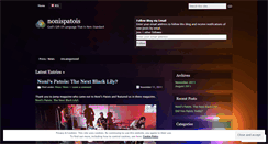 Desktop Screenshot of nonispatois.wordpress.com