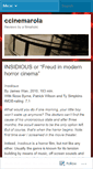 Mobile Screenshot of ccinemarola.wordpress.com