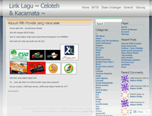 Tablet Screenshot of gasana.wordpress.com