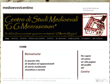 Tablet Screenshot of medioevovicentino.wordpress.com