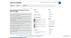 Desktop Screenshot of nancysoffice.wordpress.com