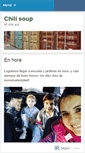 Mobile Screenshot of chilisoup.wordpress.com