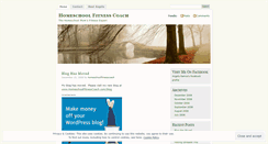 Desktop Screenshot of homeschoolfitnesscoach.wordpress.com