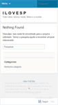 Mobile Screenshot of ilovesp.wordpress.com