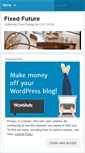Mobile Screenshot of fixedfuture.wordpress.com