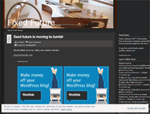 Tablet Screenshot of fixedfuture.wordpress.com