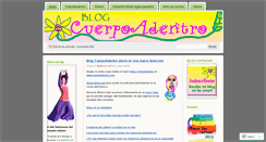 Desktop Screenshot of cuerpoadentro.wordpress.com