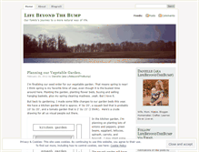 Tablet Screenshot of lifebeyondthebump.wordpress.com