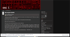 Desktop Screenshot of osc1.wordpress.com
