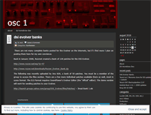 Tablet Screenshot of osc1.wordpress.com