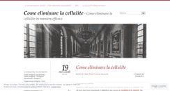 Desktop Screenshot of eliminarelacellulite.wordpress.com