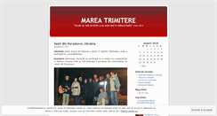 Desktop Screenshot of mareatrimitere.wordpress.com