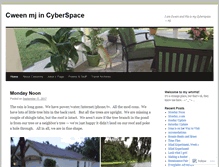 Tablet Screenshot of cweenmj.wordpress.com